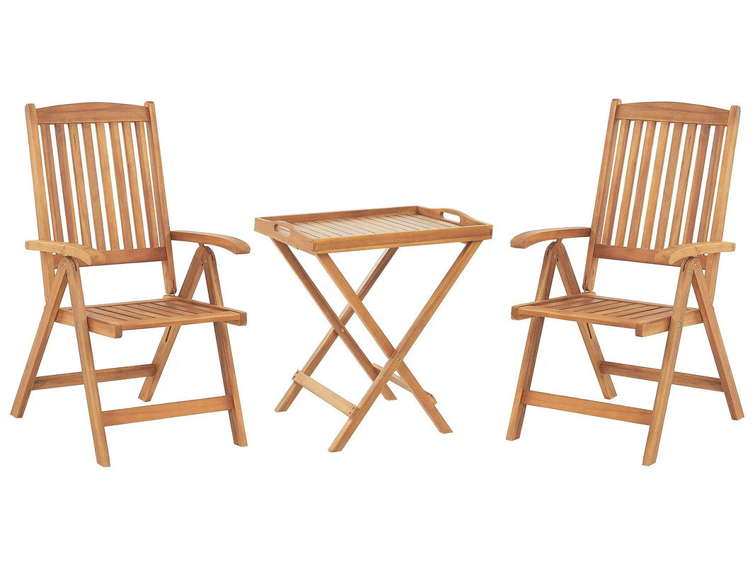 Acacia Wood Balcony Set