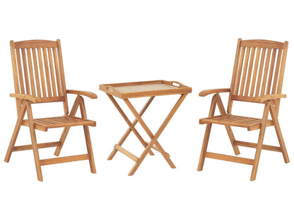 Acacia Wood Balcony Set