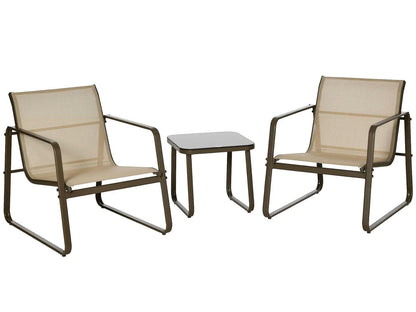 Garden Furniture Set Khaki