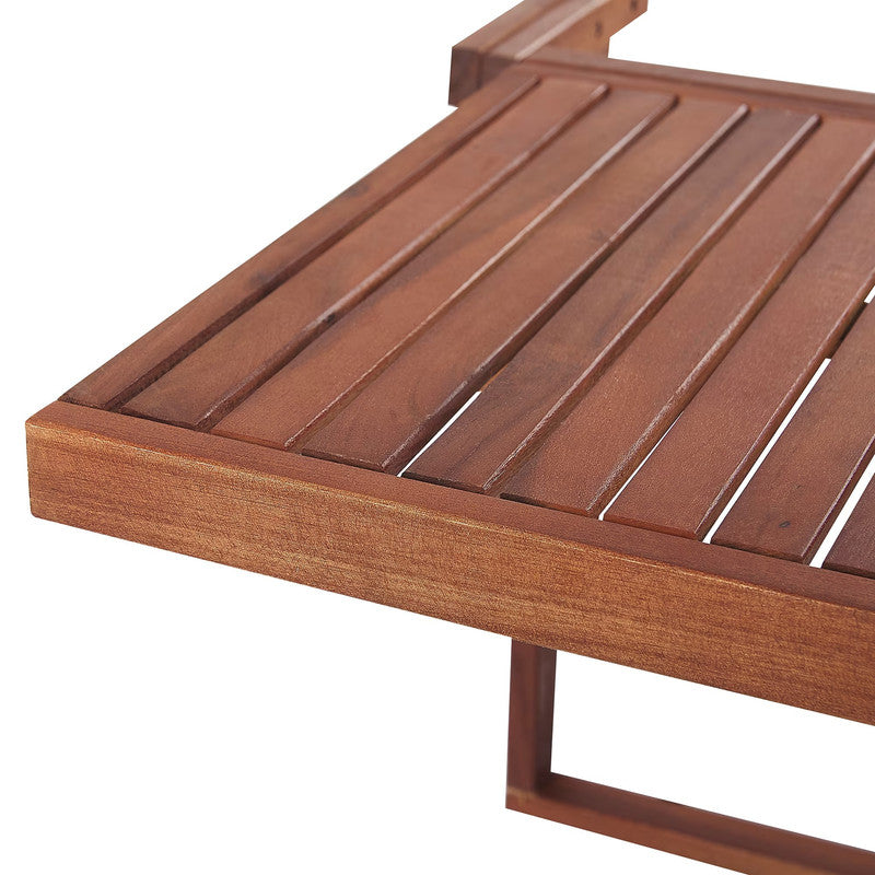 Folding Table for 2 People in Acacia Wood