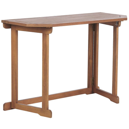 Dining Set for 4 People in Light Acacia Wood