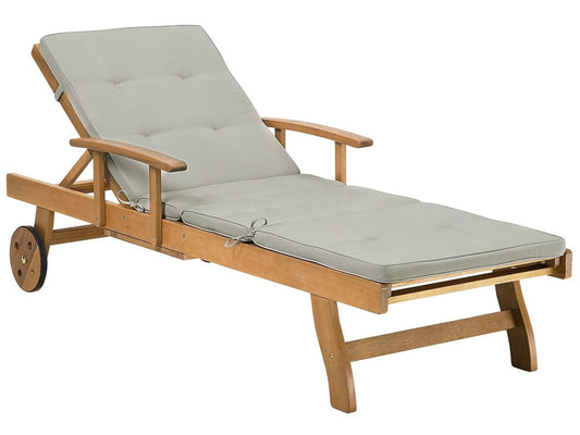 Acacia Wood Lounger