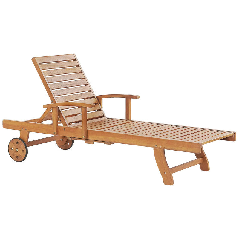 Acacia Wood Lounger