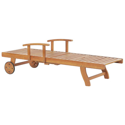 Acacia Wood Lounger